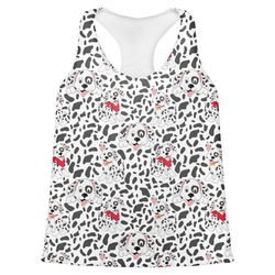 Dalmation Womens Racerback Tank Top - X Small (Personalized)