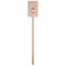 Dalmation Wooden 6.25" Stir Stick - Rectangular - Single Stick