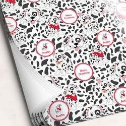 Dalmation Wrapping Paper Sheets (Personalized)