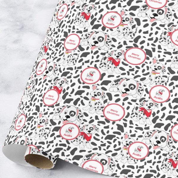 Custom Dalmation Wrapping Paper Roll - Large (Personalized)