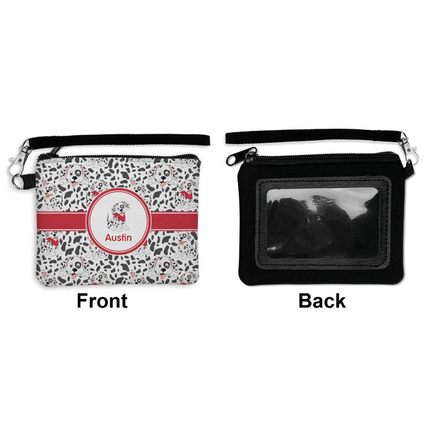 Dalmation Wristlet ID Cases - Front & Back
