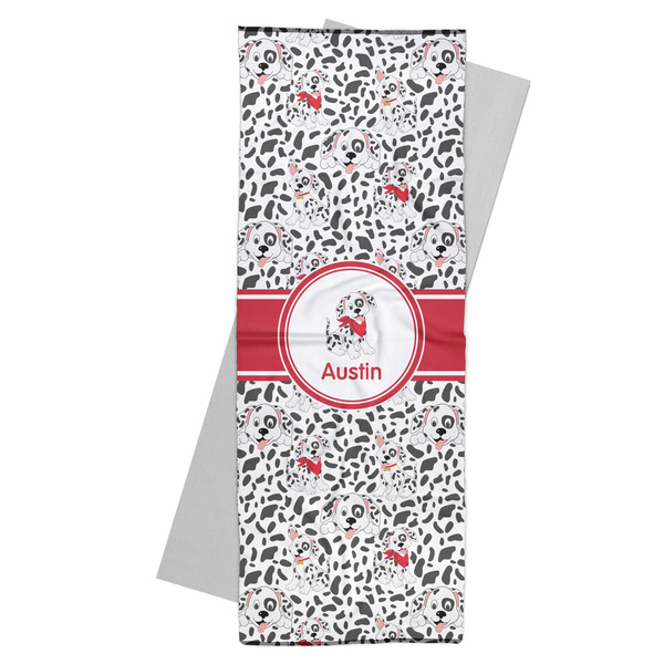 Custom Dalmation Yoga Mat Towel (Personalized)