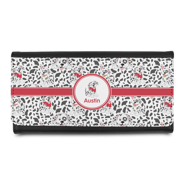 Custom Dalmation Leatherette Ladies Wallet (Personalized)