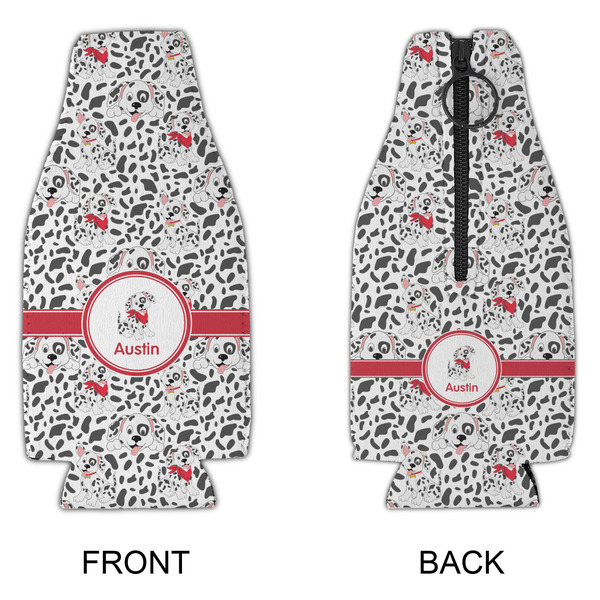 Dalmation Zipper Bottle Cooler - APPROVAL