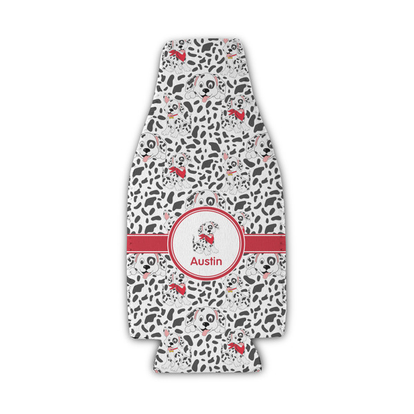 Dalmation Zipper Bottle Cooler - Set of 4 - FRONT