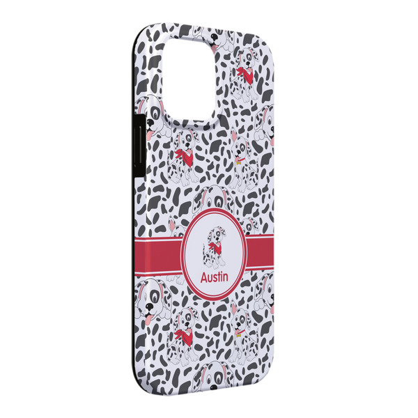 Custom Dalmation iPhone Case - Rubber Lined - iPhone 13 Pro Max (Personalized)
