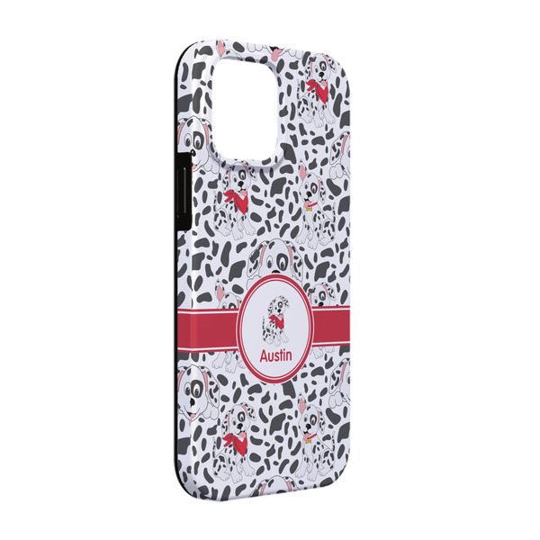 Custom Dalmation iPhone Case - Rubber Lined - iPhone 13 Pro (Personalized)