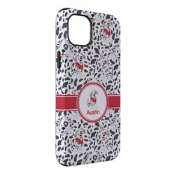 Dalmation iPhone Case - Rubber Lined - iPhone 14 Plus (Personalized)