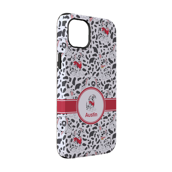 Custom Dalmation iPhone Case - Rubber Lined - iPhone 14 Pro (Personalized)