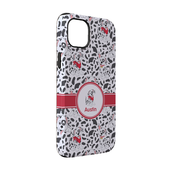 Custom Dalmation iPhone Case - Rubber Lined - iPhone 14 (Personalized)