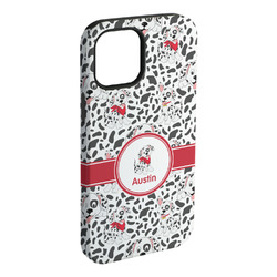 Dalmation iPhone Case - Rubber Lined - iPhone 15 Plus (Personalized)