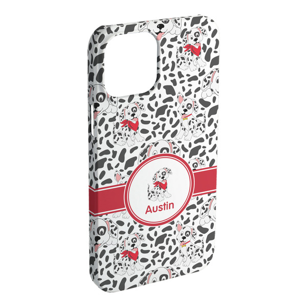 Custom Dalmation iPhone Case - Plastic - iPhone 15 Pro Max (Personalized)