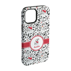 Dalmation iPhone Case - Rubber Lined - iPhone 15 Pro (Personalized)