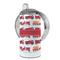 Firetrucks 12 oz Stainless Steel Sippy Cups - FULL (back angle)