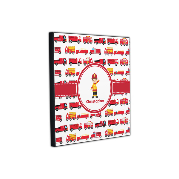 Firetrucks 12x12 Wood Print - Angle View