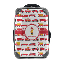 Firetrucks 15" Hard Shell Backpack (Personalized)