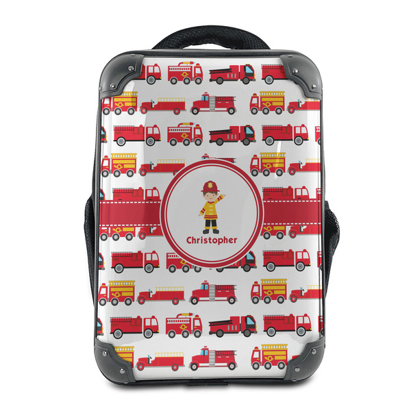 Custom Firetrucks 15" Hard Shell Backpack (Personalized)