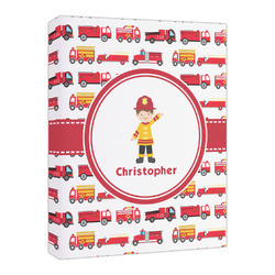 Firetrucks Canvas Print - 16x20 (Personalized)