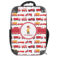 Firetrucks 18" Hard Shell Backpack (Personalized)