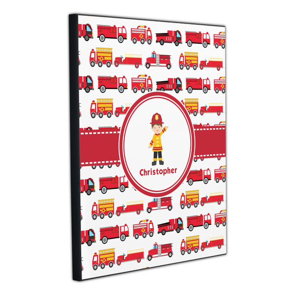 Firetrucks 20x24 Wood Print - Angle View