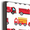 Firetrucks 20x24 Wood Print - Closeup