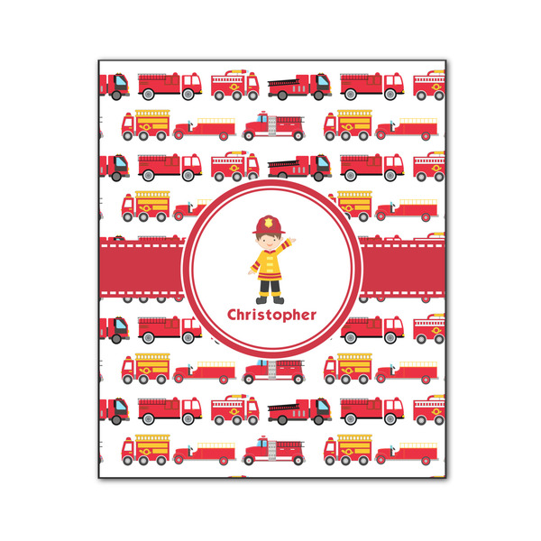 Firetrucks 20x24 Wood Print - Front View
