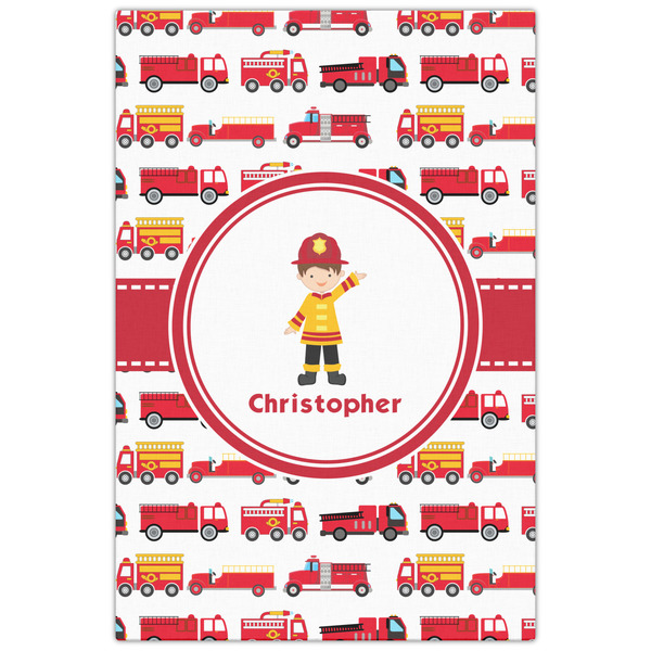 Firetrucks 20x30 - Canvas Print - Front View