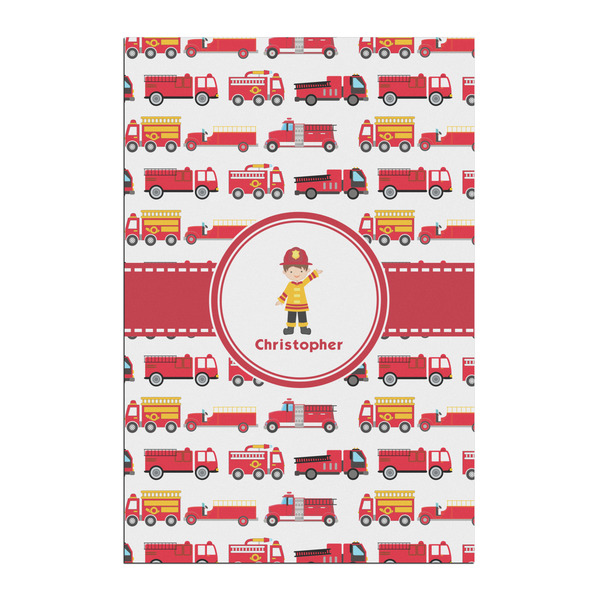 Custom Firetrucks Posters - Matte - 20x30 (Personalized)