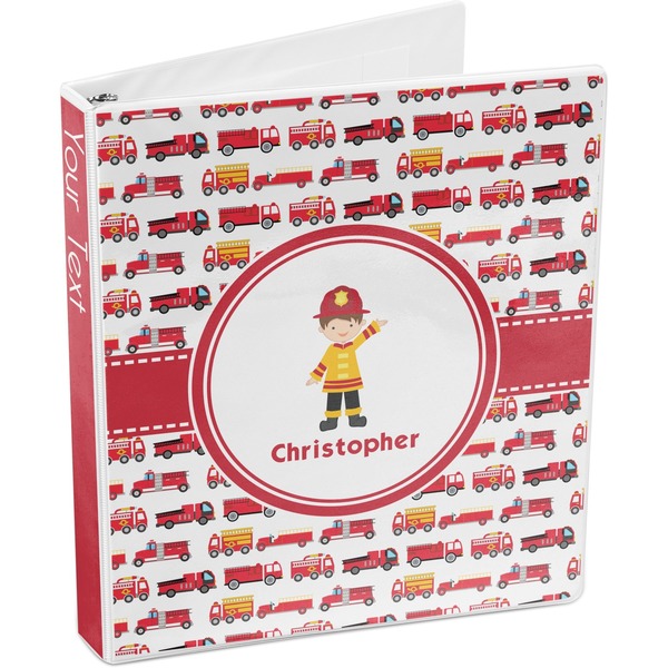 Firetrucks 3-Ring Binder 3/4 - Main