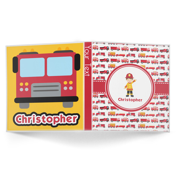 Firetrucks 3-Ring Binder Approval- 1in