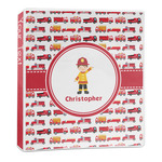 Firetrucks 3-Ring Binder - 1 inch (Personalized)