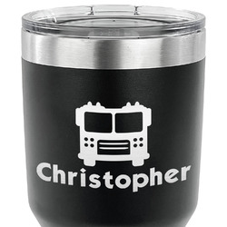 Firetrucks 30 oz Stainless Steel Tumbler (Personalized)