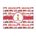 Firetrucks 4' x 6' Indoor Area Rug (Personalized)