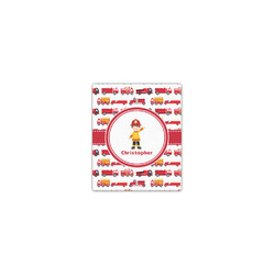 Firetrucks Canvas Print - 8x10 (Personalized)