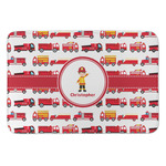 Firetrucks Anti-Fatigue Kitchen Mat (Personalized)