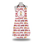 Firetrucks Apron w/ Name or Text