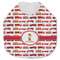 Firetrucks Jersey Knit Baby Bib w/ Name or Text