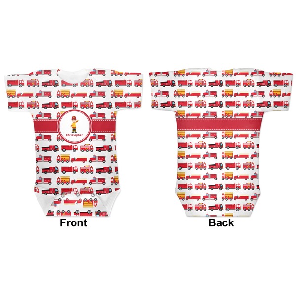 Firetrucks Baby Bodysuit Approval