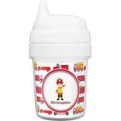 Firetrucks Baby Sippy Cup (Personalized)