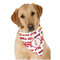 Firetrucks Dog Bandana Scarf w/ Name or Text