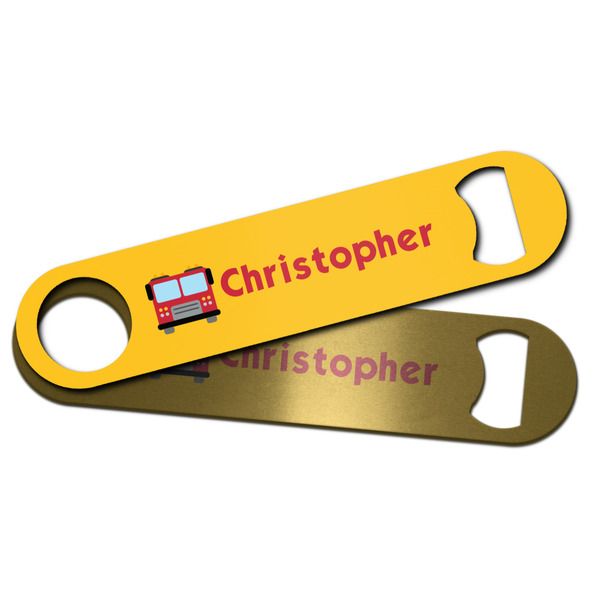 Firetrucks Bar Bottle Opener - Main