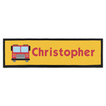 Firetrucks Bar Mat - Large (Personalized)