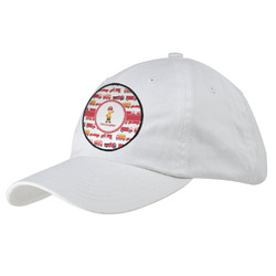 Firetrucks Baseball Cap - White (Personalized)
