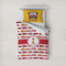 Firetrucks Duvet Cover Set - Twin (Personalized)