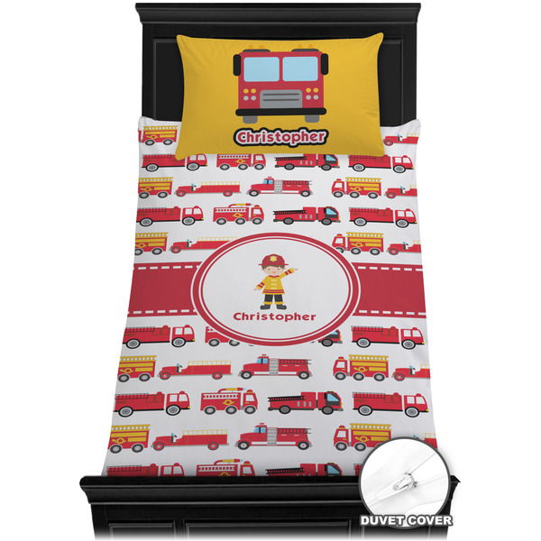 Firetrucks Bedding Set (TwinXL) - Duvet