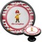 Firetrucks Cabinet Knob (Black) (Personalized)