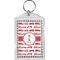 Firetrucks Bling Keychain (Personalized)