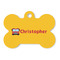 Firetrucks Bone Shaped Dog ID Tag (Personalized)