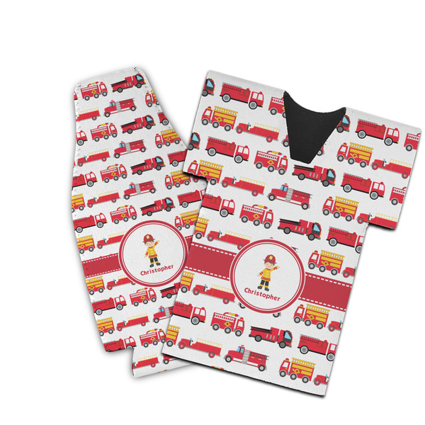 Custom Firetrucks Bottle Cooler (Personalized)