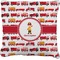 Firetrucks Faux-Linen Throw Pillow 18" (Personalized)